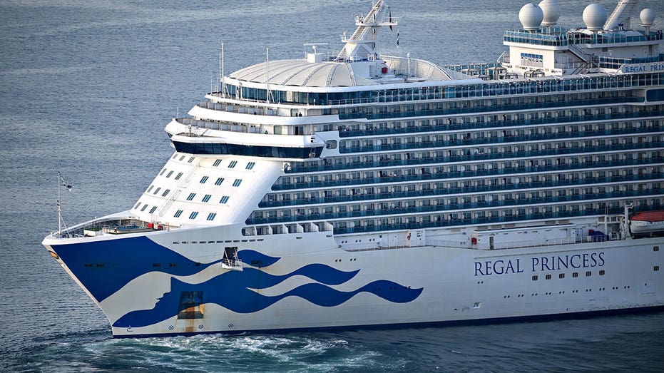 Regal Princess sailing