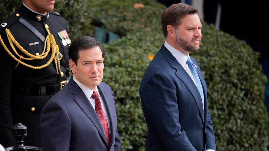 Secretary of State Marco Rubio and Vice President JD Vance