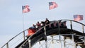 White Lightning roller coaster at the Fun Spot America Theme Park in Orlando, Florida, on Jan. 4, 2017. - Fox News