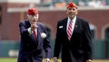 Korean War veteran Donald F. Reid throws out the ceremonial first pitch prior to the game between the Arizona Diamondbacks and the San Francisco Giants at Oracle Park in San Francisco, California, on May 25, 2026. - Fox News