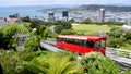 A cable car travels above the central business district in Wellington, New Zealand. - Fox News