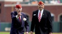 Veteran throws out first pitch