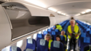 An open baggage compartment for hand baggage in an Airbus A 320neo. - Fox Business News