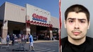 L-R: A Costco storefront; suspect Jose Giraldo.  - Fox Business News