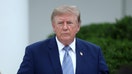 U.S. President Donald Trump (C) speaks with guests during an event announcing the expansion of a foster care initiative in the Rose Garden of the White House on August 20, 2026 in Washington, DC.  - Fox Business News