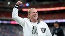 Owner Mark Davis of the Las Vegas Raiders reacts before a preseason game against the Houston Texans at Reliant Stadium on Aug. 20, 2026 in Houston, Texas. - Fox Business News
