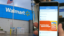 A Walmart storefront is pictured alongside the retailer&rsquo;s mobile payment app. - Fox Business News