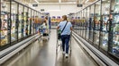 Shoppers browse the frozen foods aisle at a Miami Doral, Florida, Walmart Supercenter. - Fox Business News