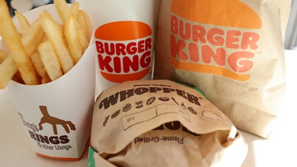 In this photo illustration, a Whopper meal is seen at a Burger King restaurant on Oct. 25, 2024 in New York City. - Fox Business News