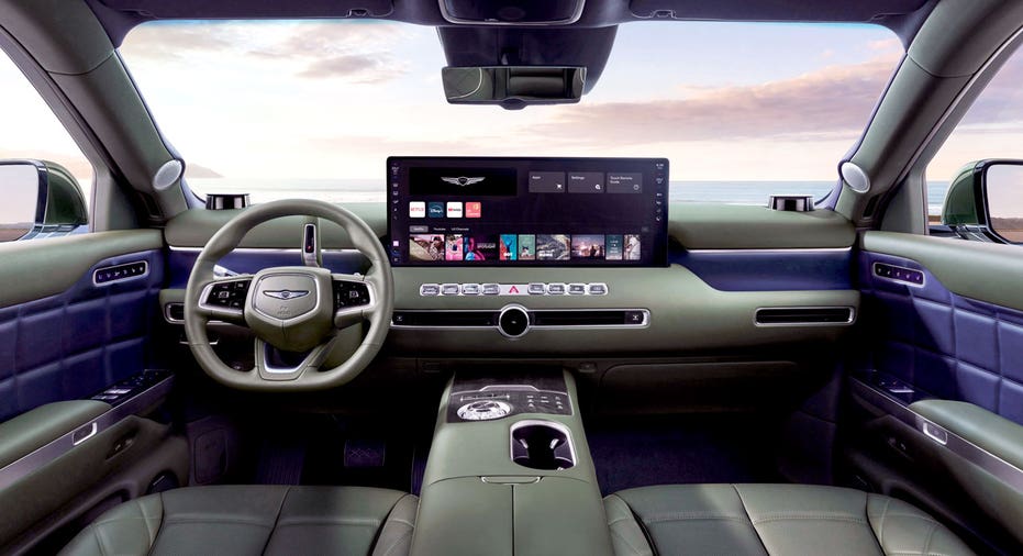 Genesis GV90 interior display