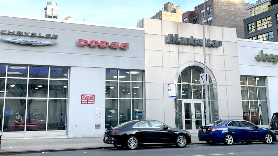 Chrysler, Dodge, Jeep, and Ram showroom