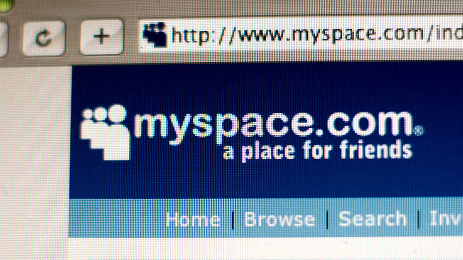 Myspace homepage