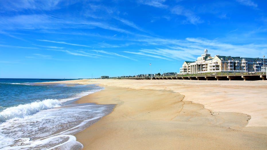 The beach at Spring Lake, N.J.