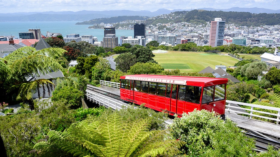 A view of Wellington, New Zealand