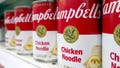 Cans of Campbell's chicken noodle soup for sale are displayed at a store on July 22, 2026 in Washington, D.C. - Fox News