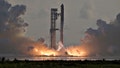 The SpaceX Starship and Super Heavy v3 Booster lift off on its 14th test flight from the SpaceX launch complex in Starbase, Texas, US, September 28, 2026. The mission is expected to send the vehicle into orbit for the first time and deploy 26 Starlink V3 satellites. - Fox News