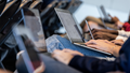 Students use laptops during a college class as universities navigate the growing use of artificial intelligence in higher education. - Fox News