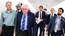 Max Tegmark and Bernie Sanders