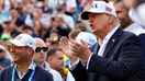 President Donald Trump applauds during the Amgen Irish Open 2026, at Trump International Golf Links in Doonbeg, County Clare, Ireland, Sept.13, 2026. - Fox Business News