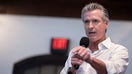 California Gov. Gavin Newsom speaks during an event held by the state Democratic Party at the Penn Center on Sept. 3, 2026 on St. Helena Island, South Carolina.  - Fox Business News