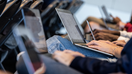 Students use laptops during a college class as universities navigate the growing use of artificial intelligence in higher education. - Fox Business News