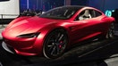 he Tesla Roadster is on display at the Tesla Giga Texas manufacturing facility during the "Cyber Rodeo" grand opening party on April 7, 2022 in Austin, Texas.  - Fox Business News