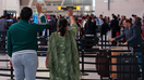 People wave goodbye to a traveler at John F. Kennedy International Airport (JFK) in New York, US, on Friday, May 22, 2026. - Fox Business News