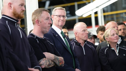 Adrian Mardell, chief executive officer of Jaguar Land Rover Automotive Plc, at the Jaguar Land Rover plant in the West Midlands, UK, on Thursday, May 8, 2025.  - Fox Business News