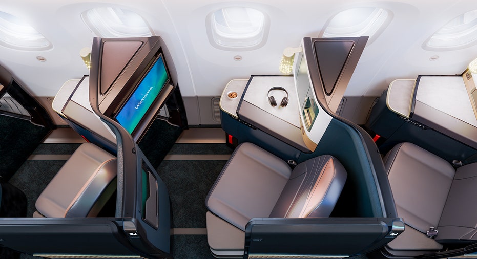 On Alaska's international Boeing 787 fleet, Aurora will feature lie-flat suites with privacy doors, restaurant-style dining, Starlink Wi-Fi, a new Seattle Aurora Lounge and dedicated concierge service.