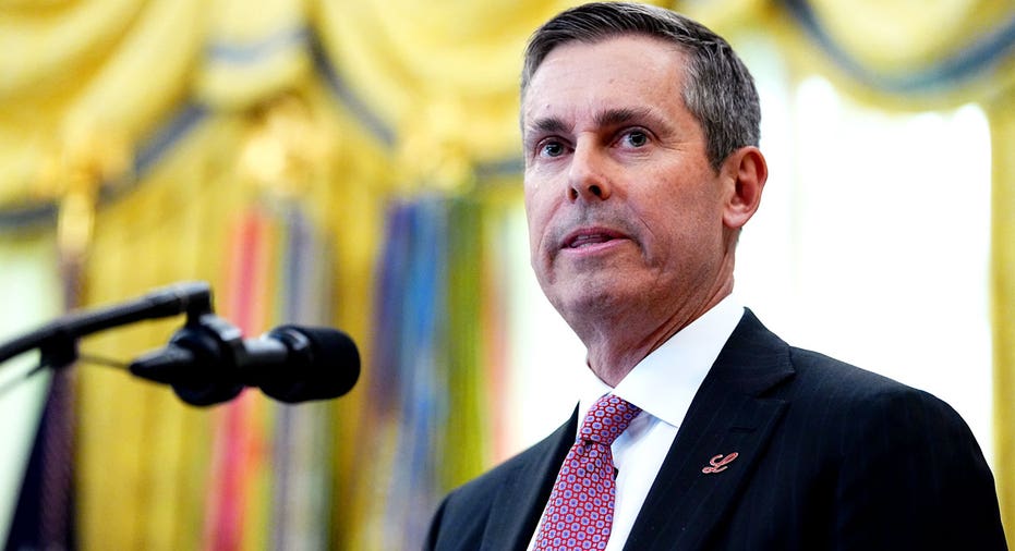 Eli Lilly CEO David Ricks at the White House.