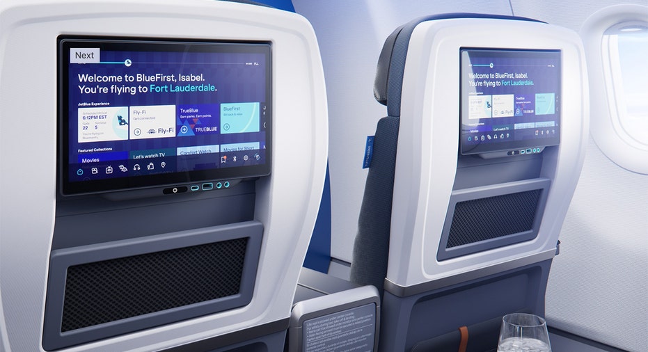 JetBlue's BlueFirst cabin