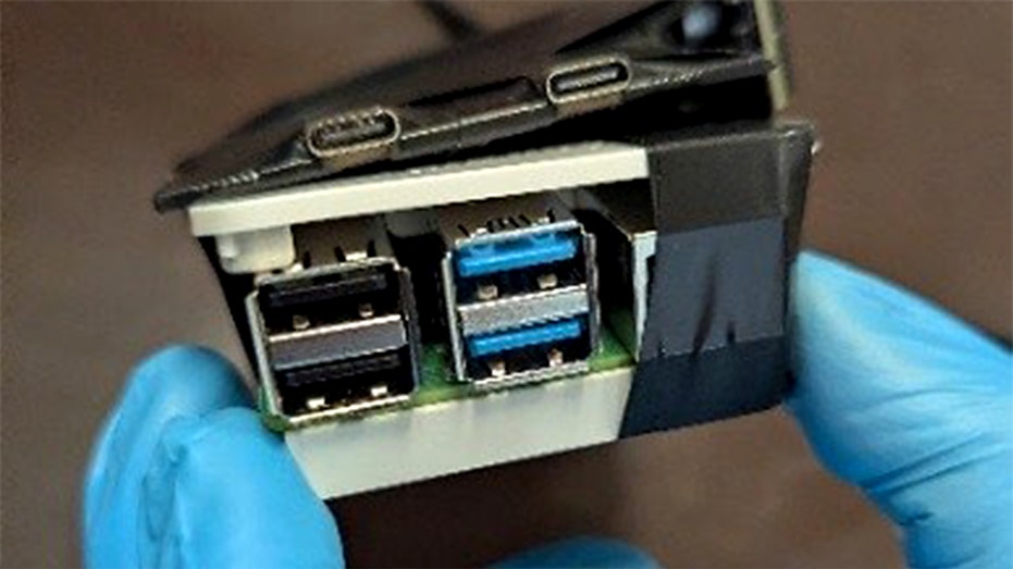 Equipment used to steal from ATMs.