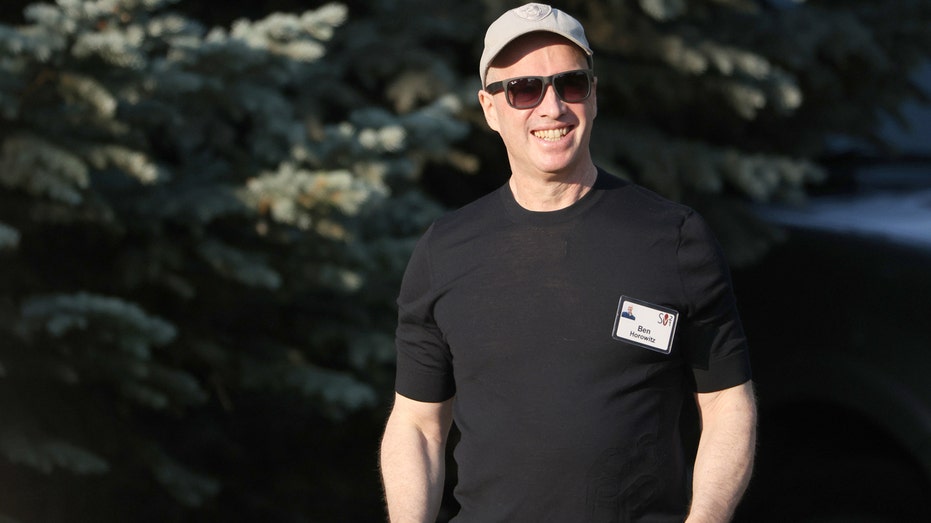 Ben Horowitz walks outside in Sun Valley, Idaho.