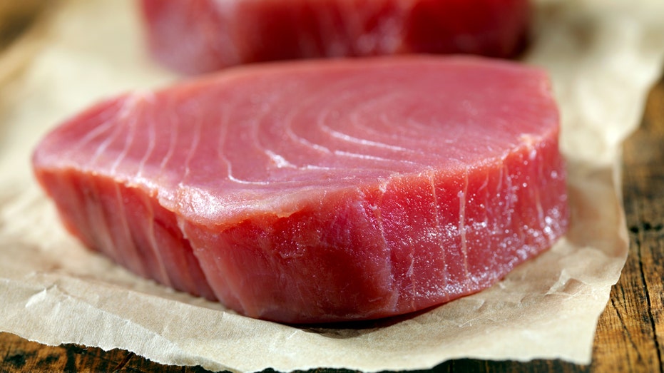 Raw Ahi Tuna Steaks