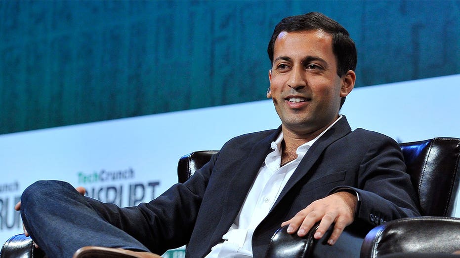Gagan Biyani speaks onstage at TechCrunch Disrupt SF 2015 in San Francisco in 2015