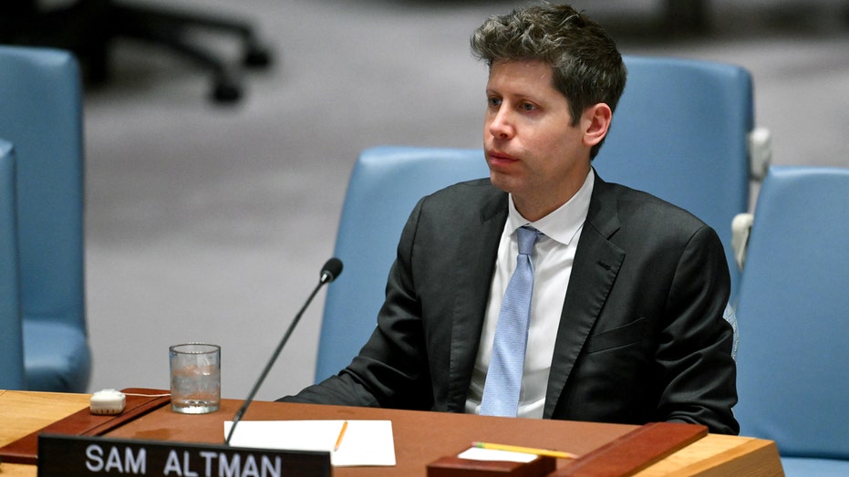 Sam Altman at the United Nations.