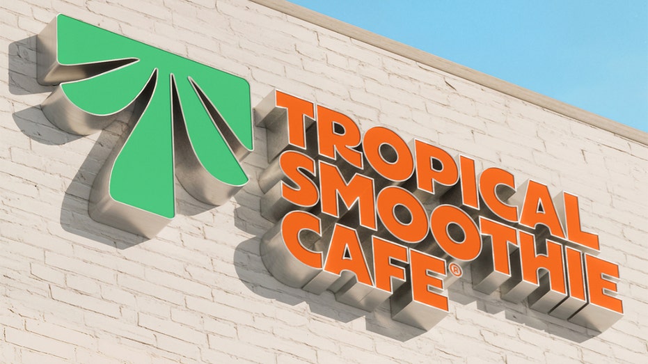 Tropical Smoothie Cafe sign