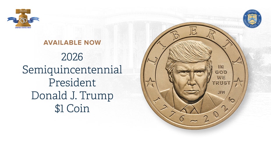 $1 Trump coin design