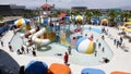 Guests play at the Cowabunga Kids Cove at Cowabunga Bay Water Park, which was allowed to open for the first time this weekend because of the coronavirus (COVID-19) pandemic on May 30, 2020 in Henderson, Nevada. - Fox News