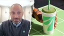 Tropical Smoothie Cafe CEO Max Wetzel and smoothie