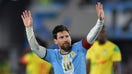 Lionel Messi of Argentina celebrates scoring his team's third goal during the International Friendly match between Argentina and Benin at Estadio Monumental Antonio V. Liberti on October 06, 2026 in Buenos Aires, Argentina. Lionel Messi is making his final appearance for Argentina following his announcement of international retirement on 31 August. - Fox Business News