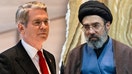 Treasury Secretary Scott Bessent, left, and Iran&rsquo;s new supreme leader, Mojtaba Khamenei. - Fox Business News