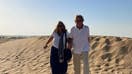 The Mortons walking in the sand - Fox Business News
