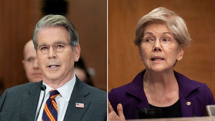 Split of Scott Bessent and Elizabeth Warren - Fox Business News