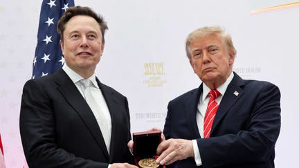 President Donald Trump defended Elon Musk amid reports that Democrats are considering investigations into the billionaire and his businesses if they gain control of Congress. - Fox Business News