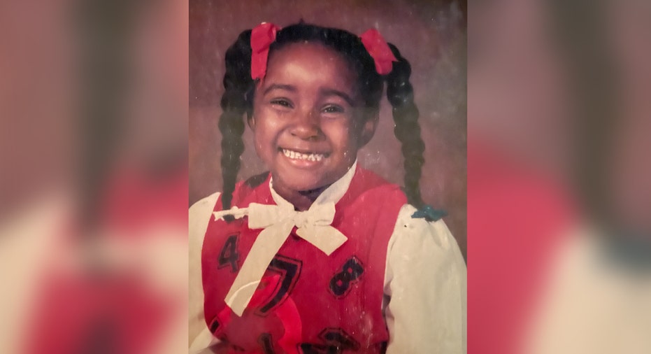 Patrice Onwuka childhood school photo