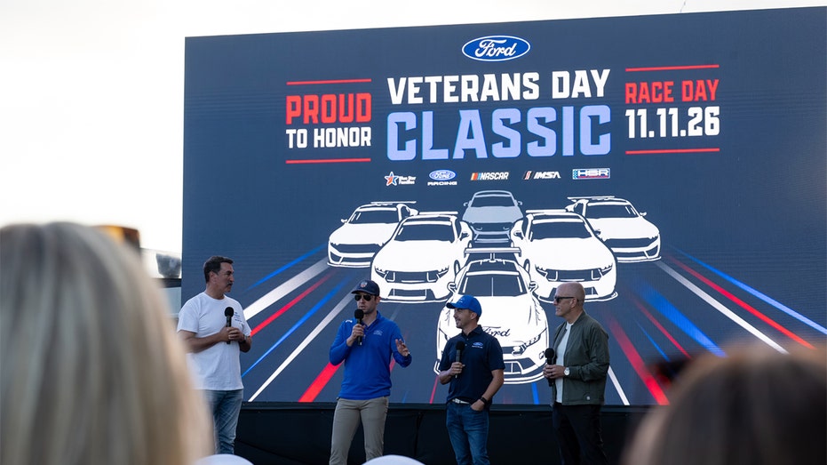 The event will take place on Nov. 11 at Daytona International Speedway and bring together Ford, NASCAR, Blue Star Families, International Motor Sports Association and Historic Sportscar Racing.