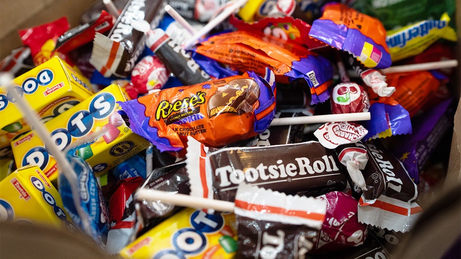 leftover halloween candy bags