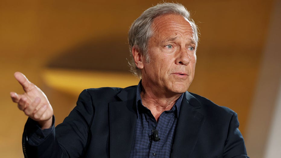Mike Rowe speaks on a panel