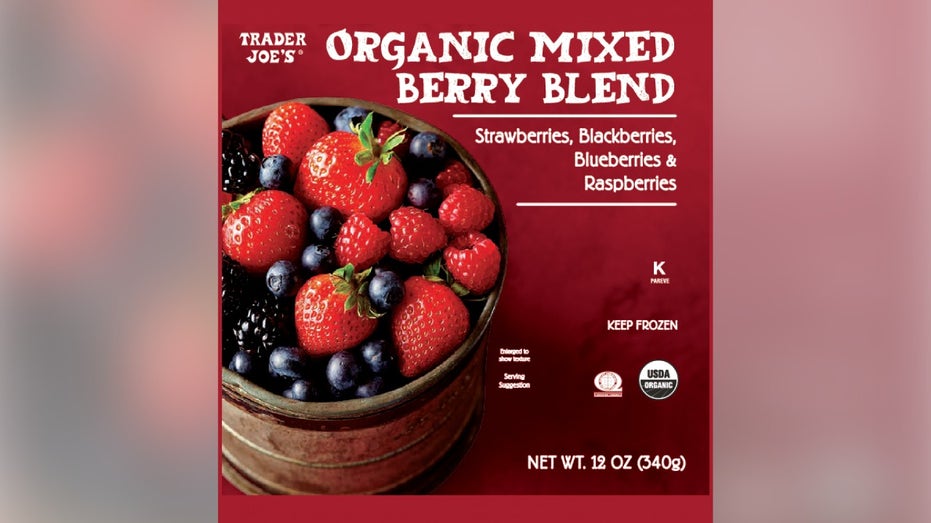 Recalled Organic Mixed Berry blend